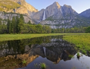 Upper Yosemite Fall in spring